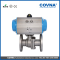 Pneumatic/auto Flange Ball Valve (Two-Piece), pneumatic actuated ball valve